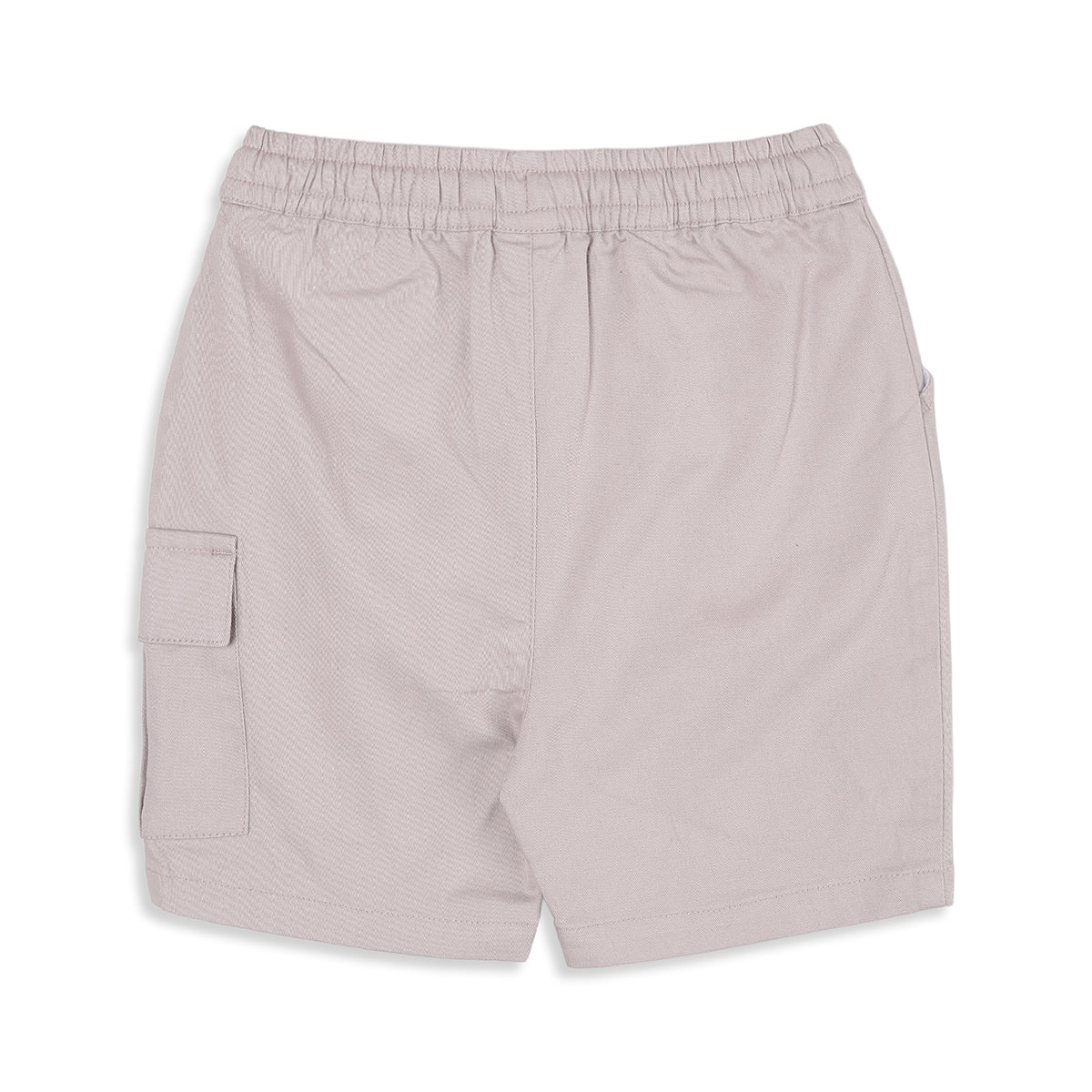 Baby Boys Beige Cotton Twill Cargo Shorts Regular Fit Casual Wear