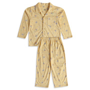 Baby Boys Yellow Cotton Koala Print Sleepwear Set Regular Fit