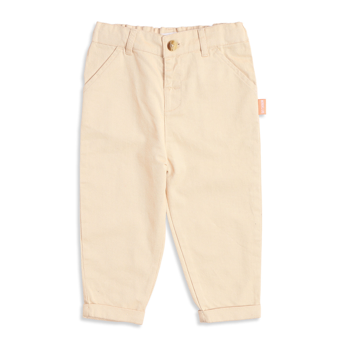 Baby Boy Aqua Green Shirt & Beige Bottom Co-ord Set Full Sleeve Smart Casual