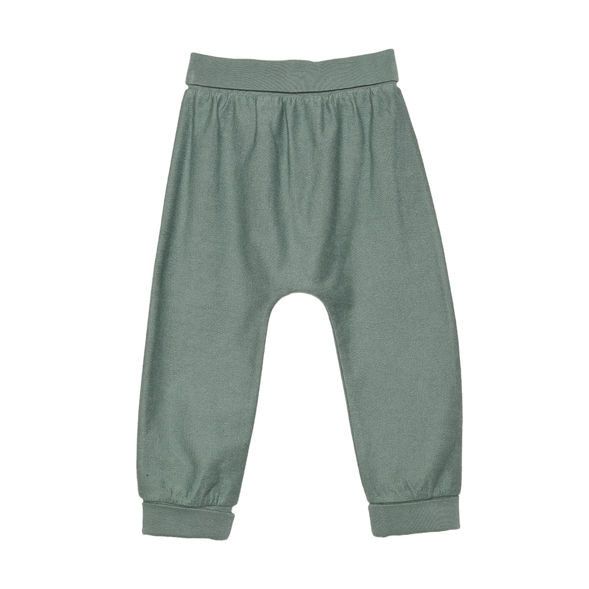 Baby Boys Sage Green Cotton Tractor Applique Full Sleeve Top And Bottom Set Regular Fit Casual Wear