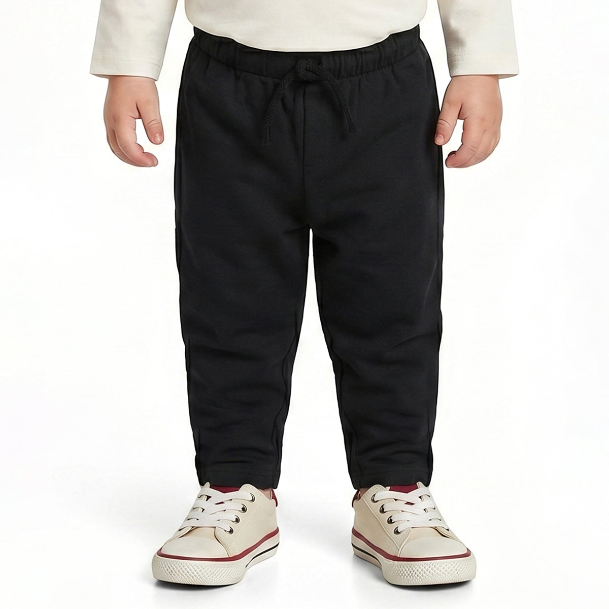 Baby Boy Popstar Graphic T-Shirt and Black Bottom Set