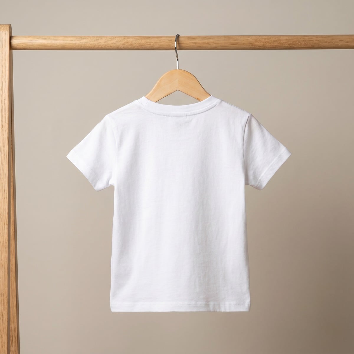 Baby Boys White Cotton Farm Animal Applique T-Shirt  Regular Fit Casual Wear