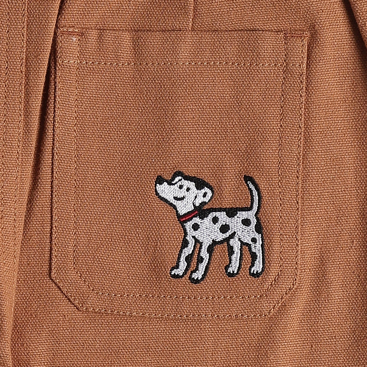 Baby Boys Brown Woven Blend Pant Casual Wear