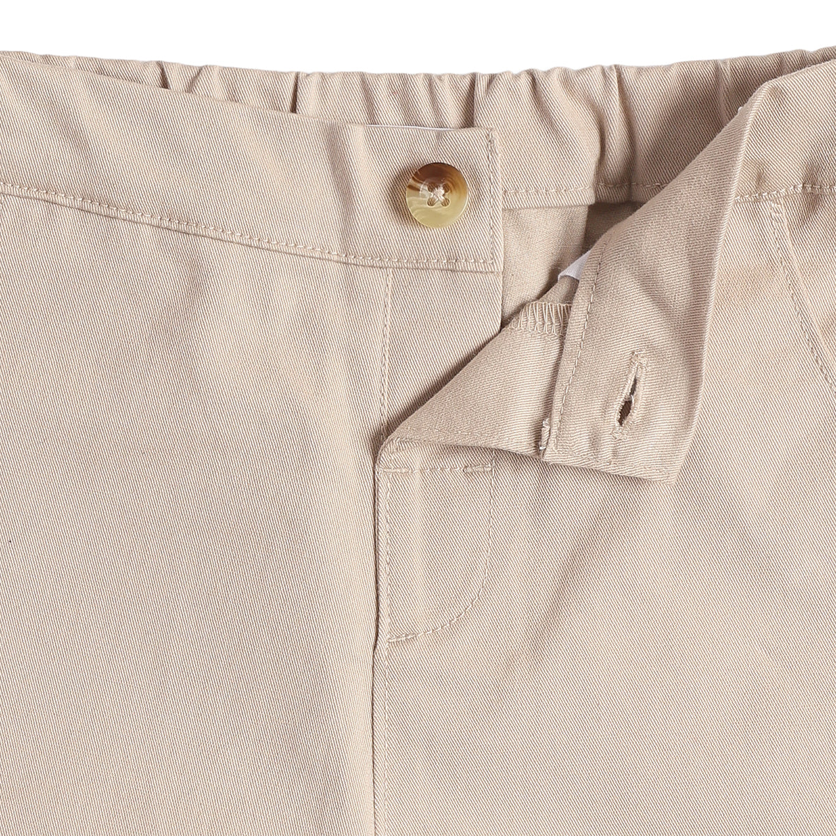 Baby Boy Beige Woven Casual Pant