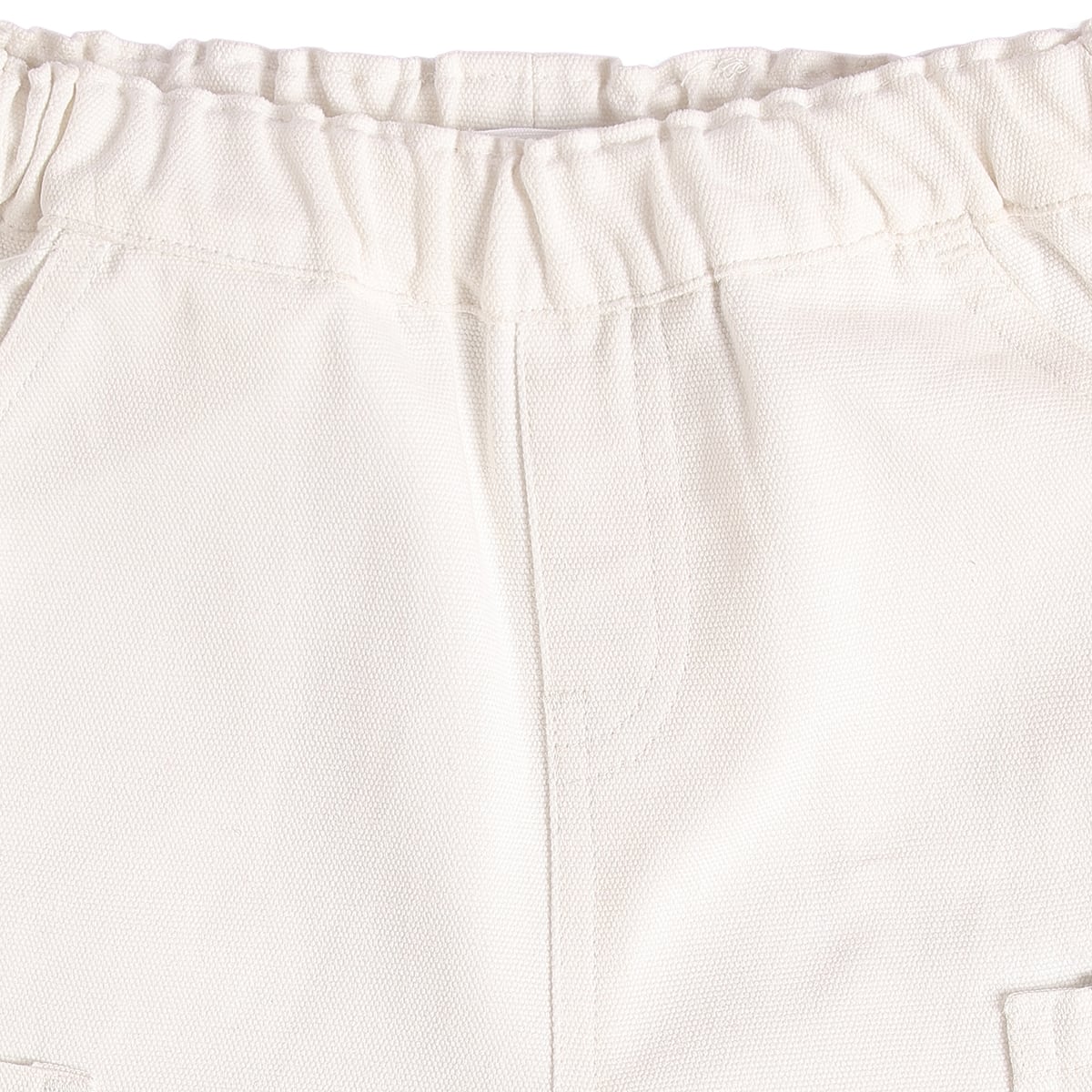 Baby Boys Off-White Cotton Solid Pant Regular Fit Casual Wear