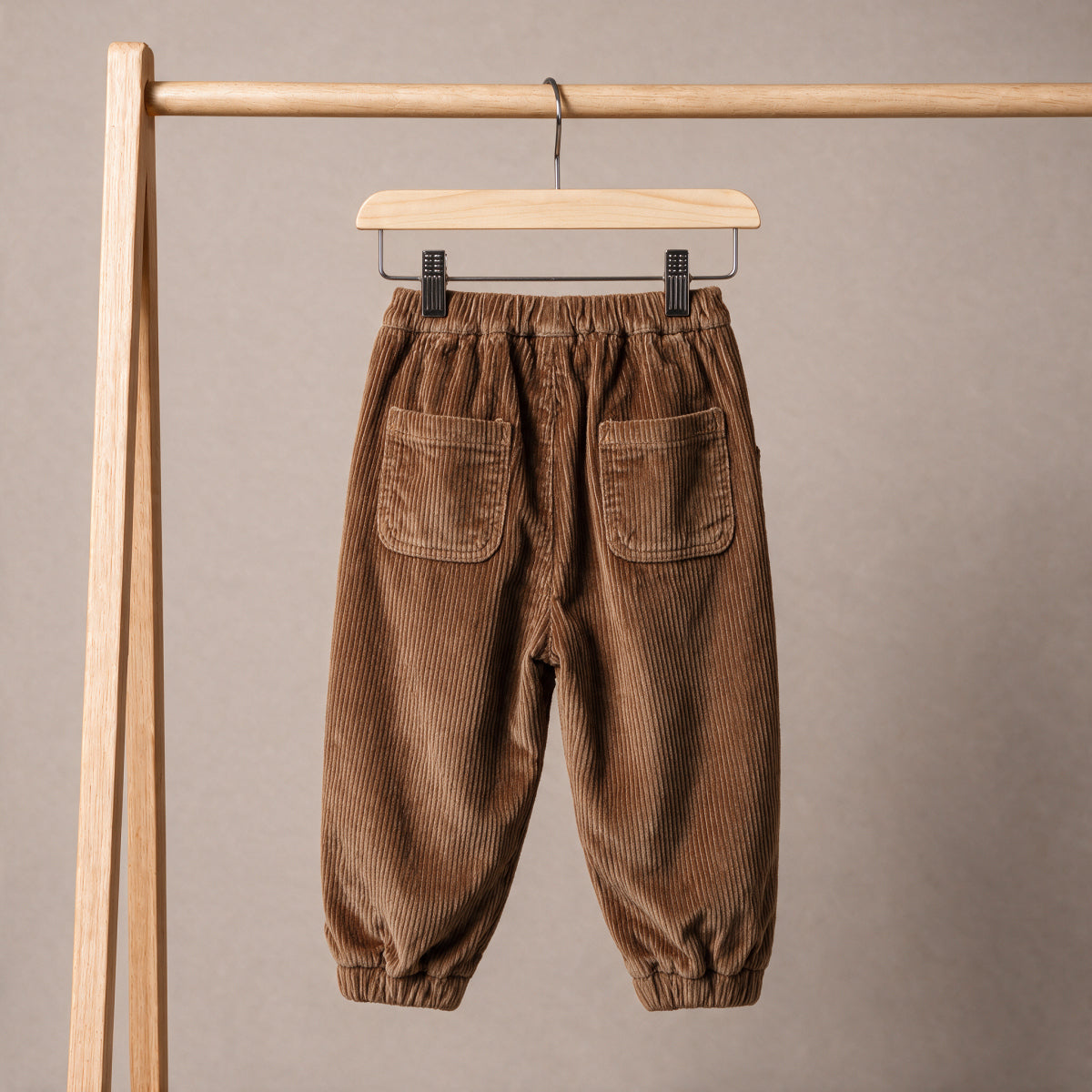 Baby Boys Brown Woven Pant Pack Of One Regular Fit