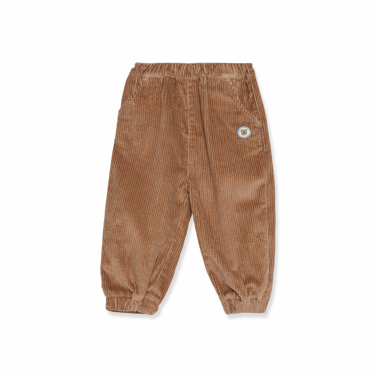Baby Boys Brown Woven Pant Pack Of One Regular Fit