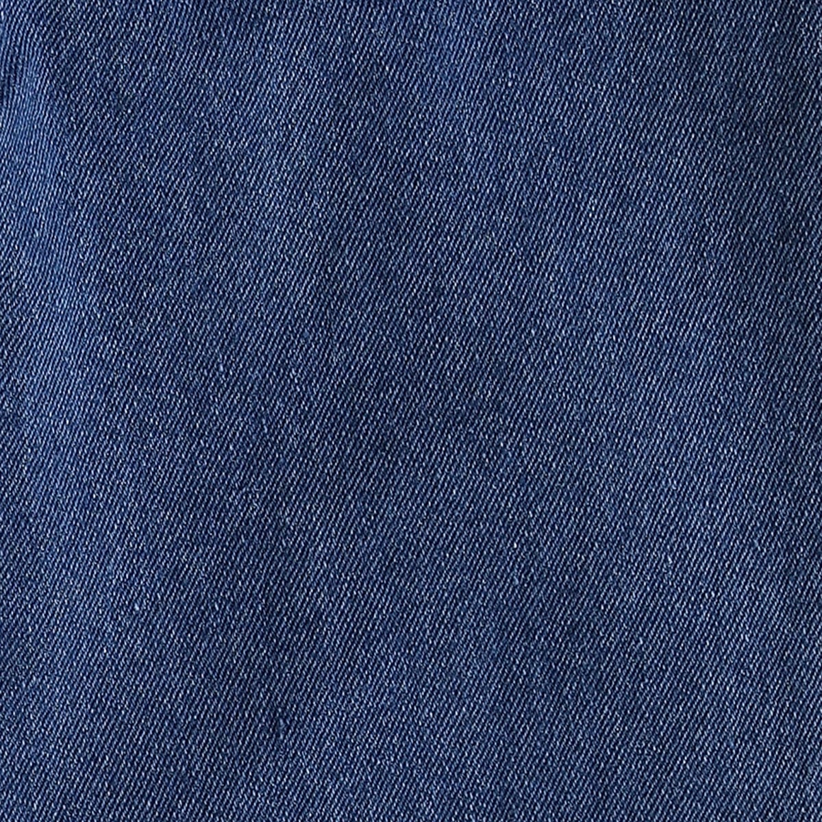 Baby Girls Blue Cotton Denim Pants Regular Fit Casual Wear