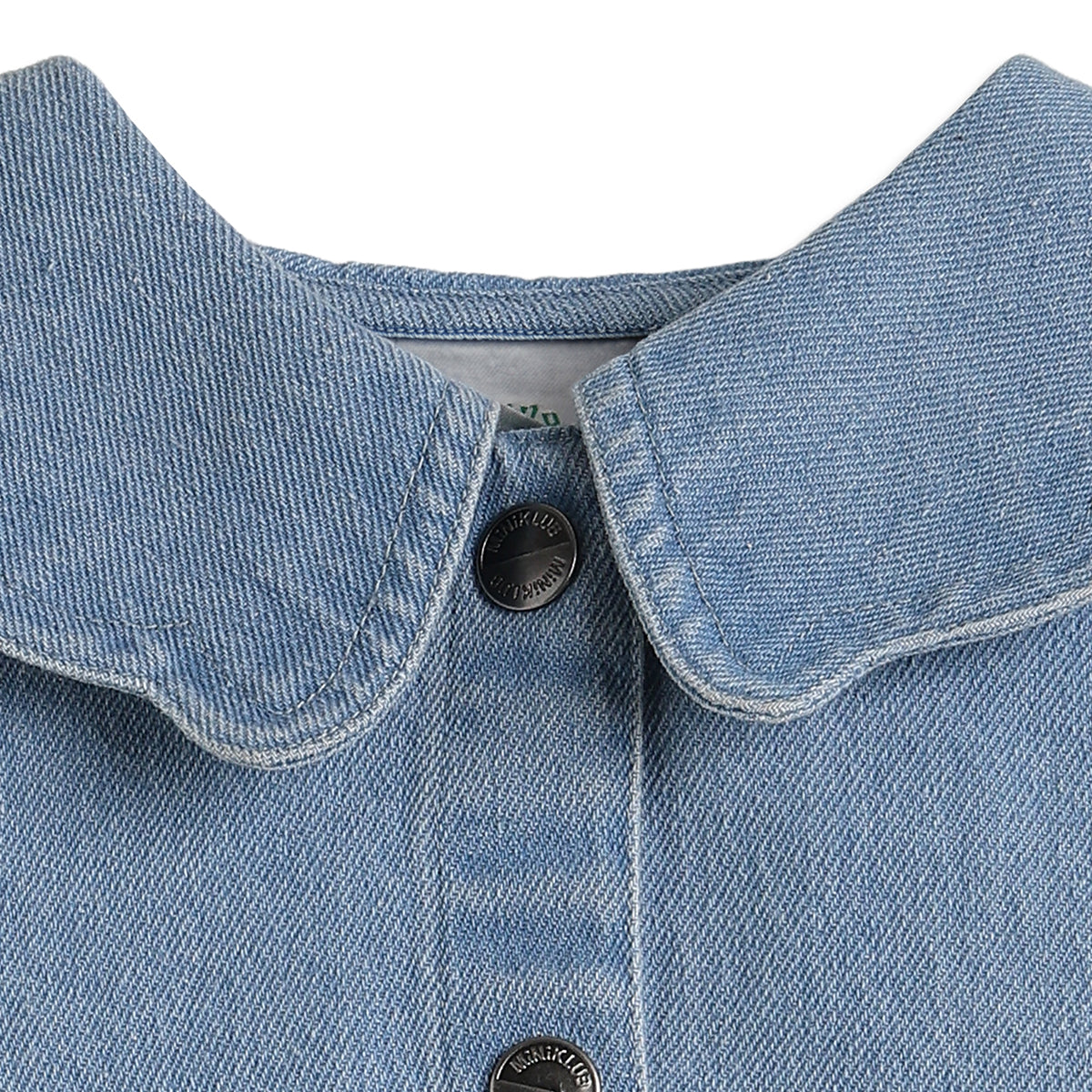 Baby Girls Light Blue Denim Jacket Regular Fit.