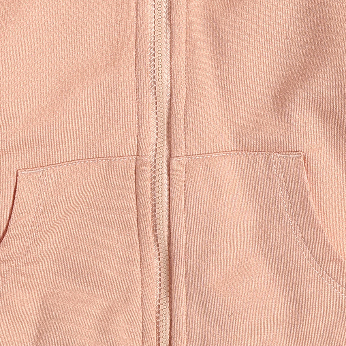 Baby Girls Peach Hooded Winter Jacket Regular Fit.