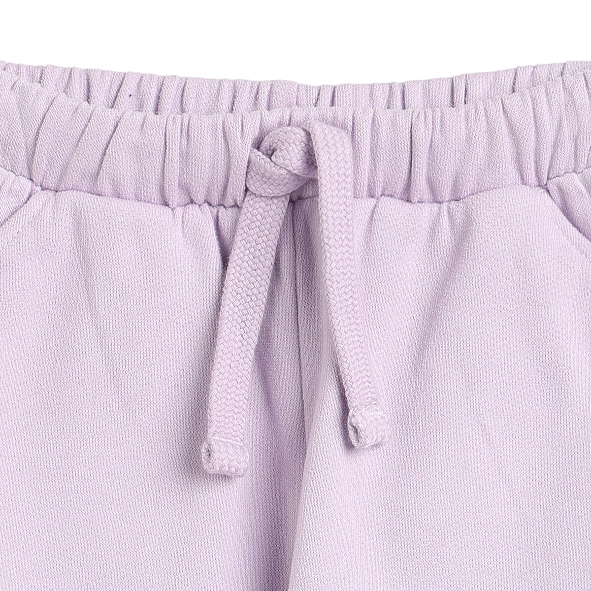 Baby Girls Lavender Cotton Jogger Regular Fit Casual Bottom Wear