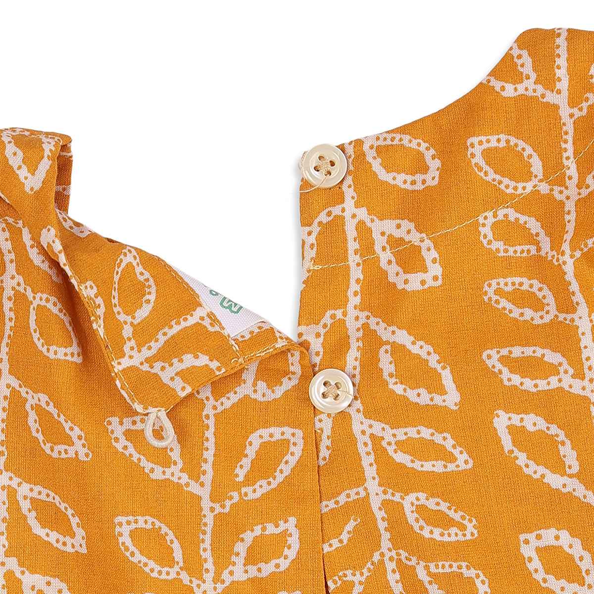 Baby Girls Mustard Yellow Kurti and Palazzo Set Festive Ethnic Wear