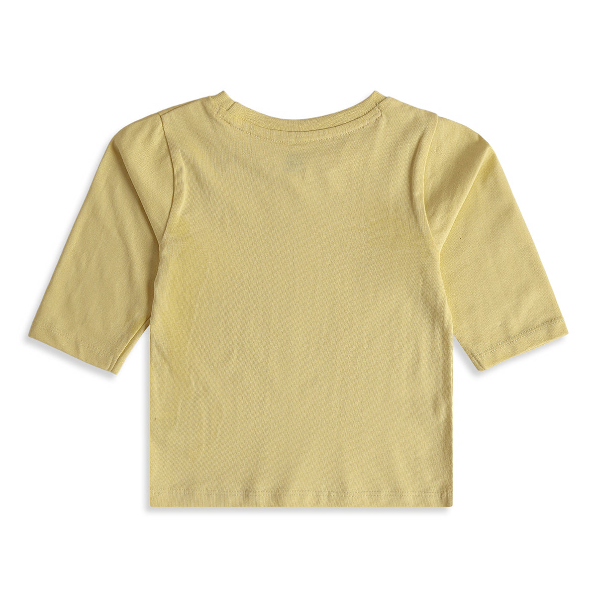 Baby Girls Pink Yellow Cotton Pinny Set Regular Fit Casual Wear