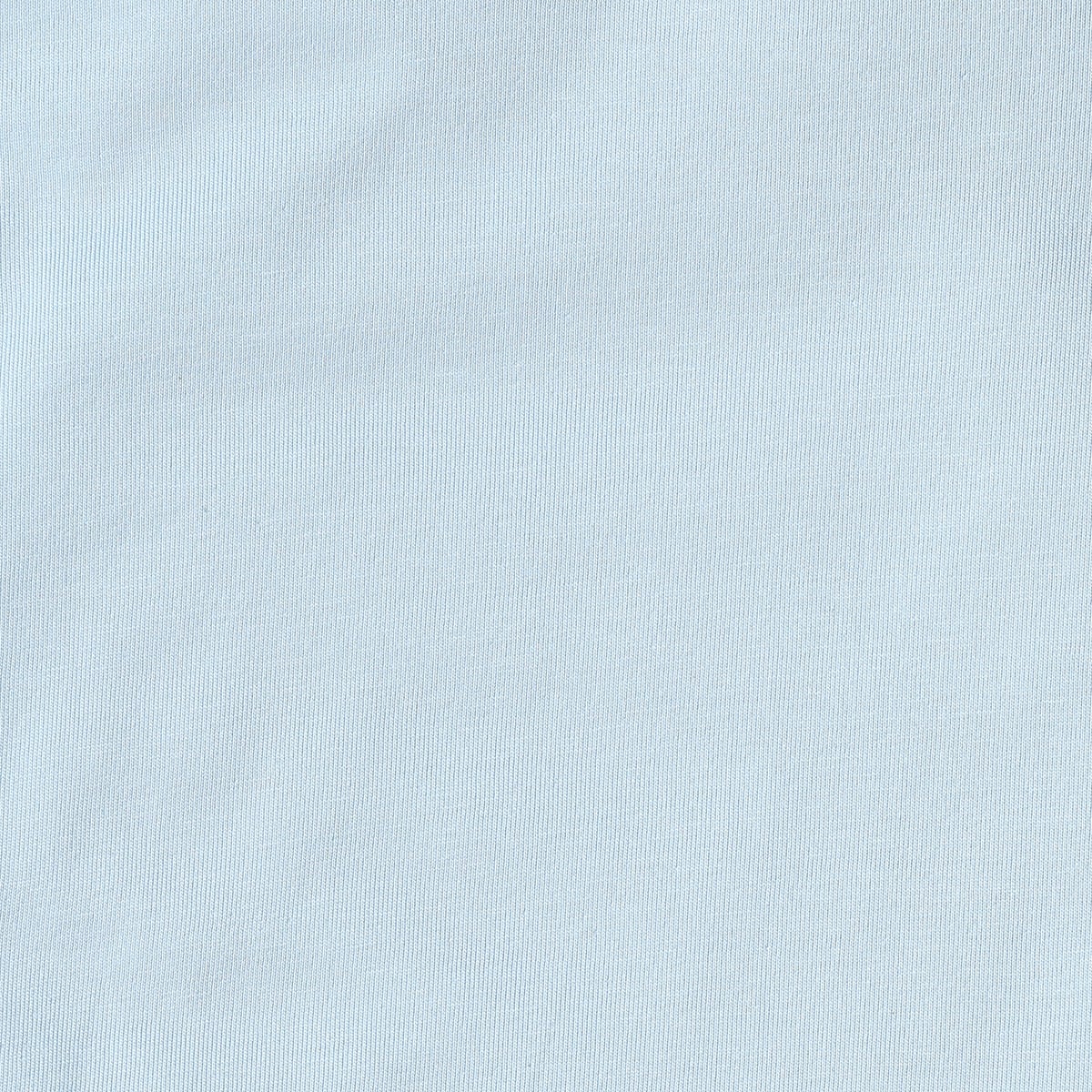 Baby Girls Light Blue And Off-White Cotton Floral Embroidered Top And Pinny Dress Set Casual Wear