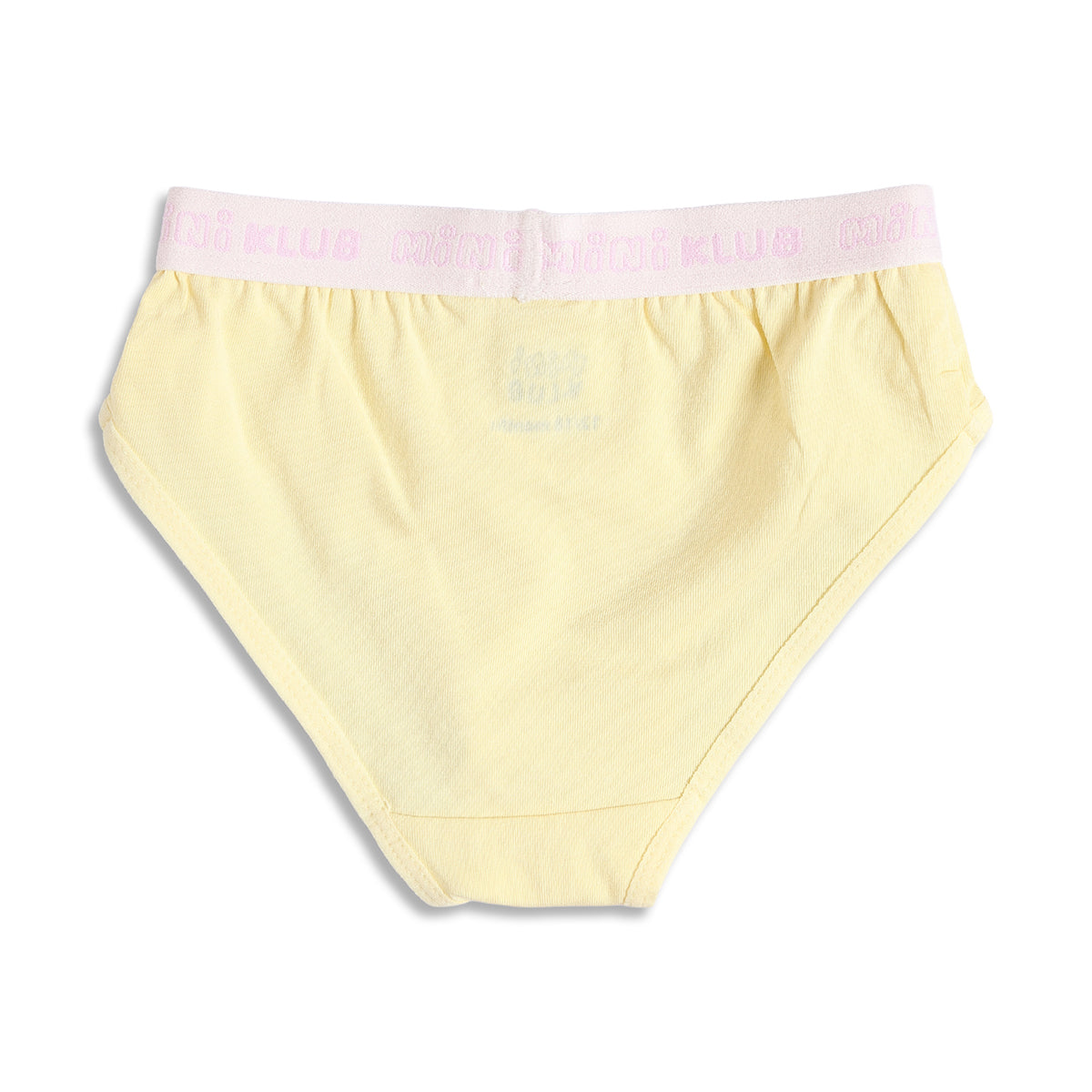 Baby Girls Solid Briefs Pack of 2, Mint Green and Yellow