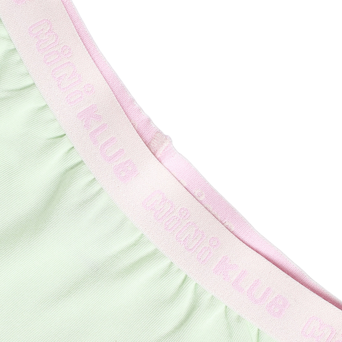Baby Girls Solid Briefs Pack of 2, Mint Green and Yellow