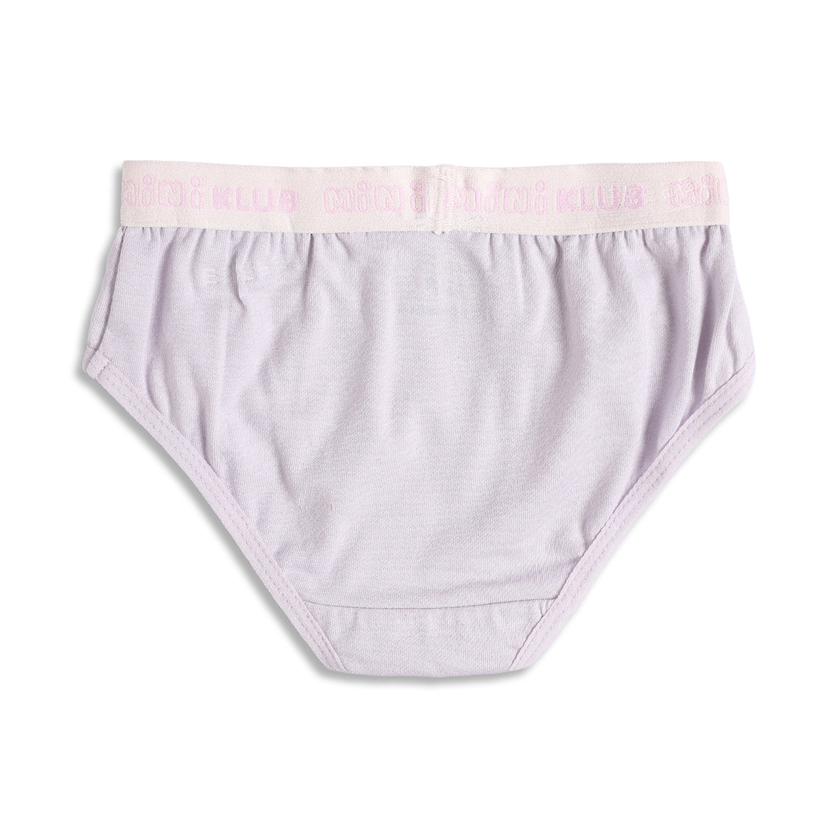 Baby Girls Solid Briefs Pack of 2, Light Purple and Pink