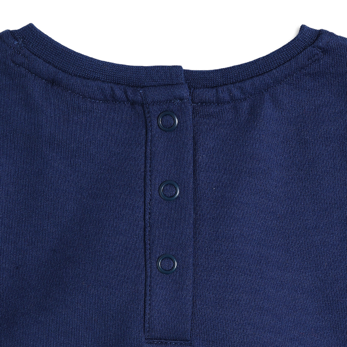 Baby Girls Navy Blue Bow Detail Sweatshirt Regular Fit