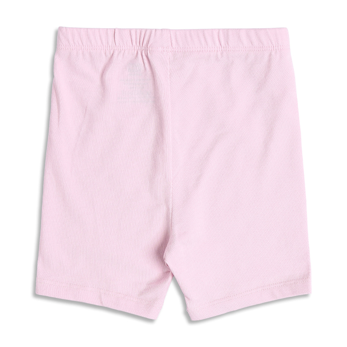Baby Girls Solid Shorts Pack of 2, Pink and Blue
