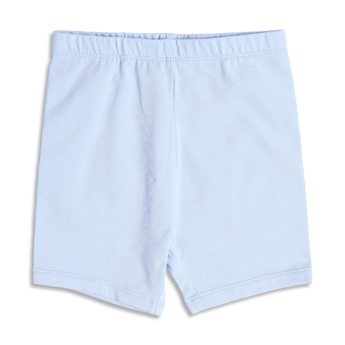 Baby Girls Solid Shorts Pack of 2, Pink and Blue