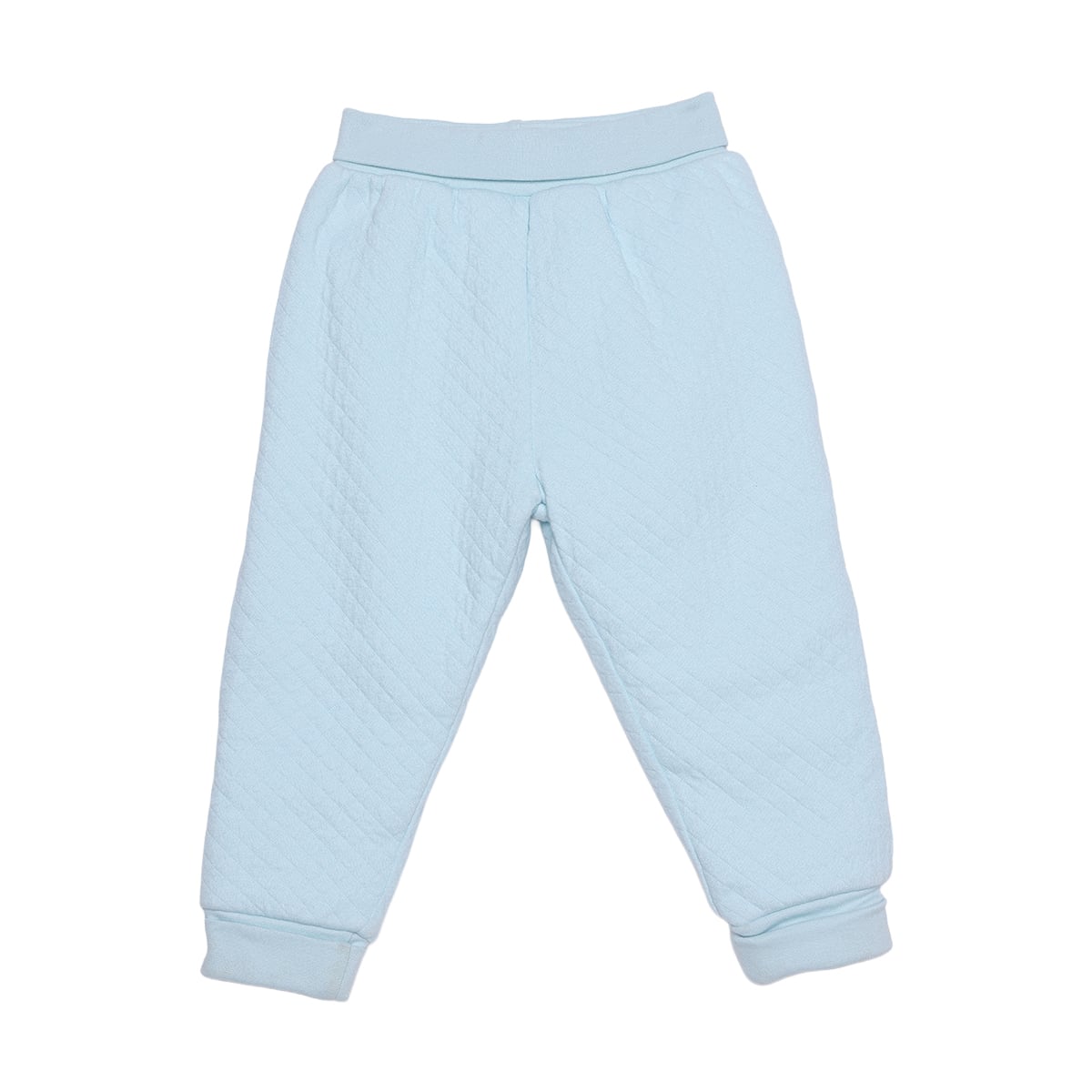 Baby Girls Light Blue Cotton Blend Flower Embroidered Hooded Top And Bottom Set Regular Fit Casual Wear