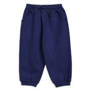Baby Boy Navy Blue Cotton Joggers Regular Fit Casual Bottomwear