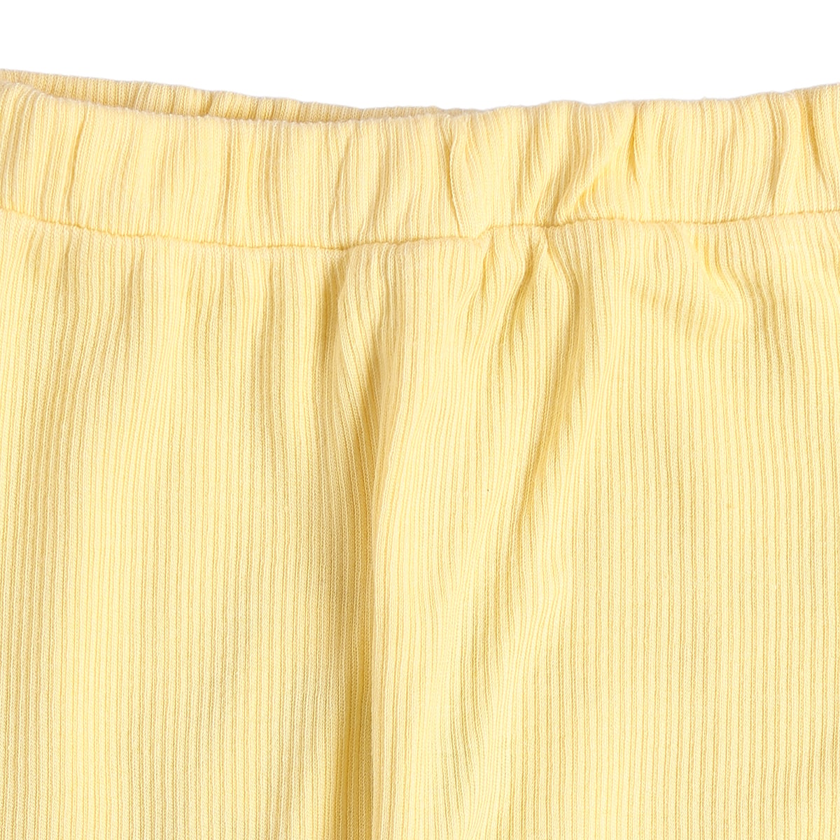 Baby Unisex Yellow and Grey Cotton Blend Ribbed Jogger Pants Pack of 2 Regular Fit Casual Wear