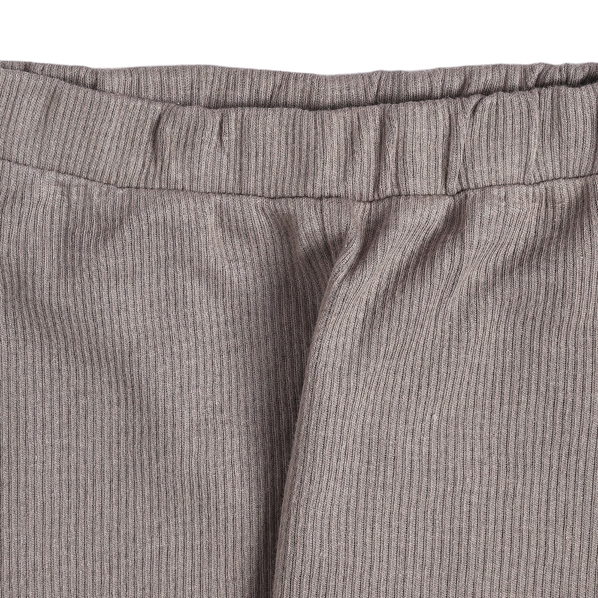 Baby Unisex Yellow and Grey Cotton Blend Ribbed Jogger Pants Pack of 2 Regular Fit Casual Wear