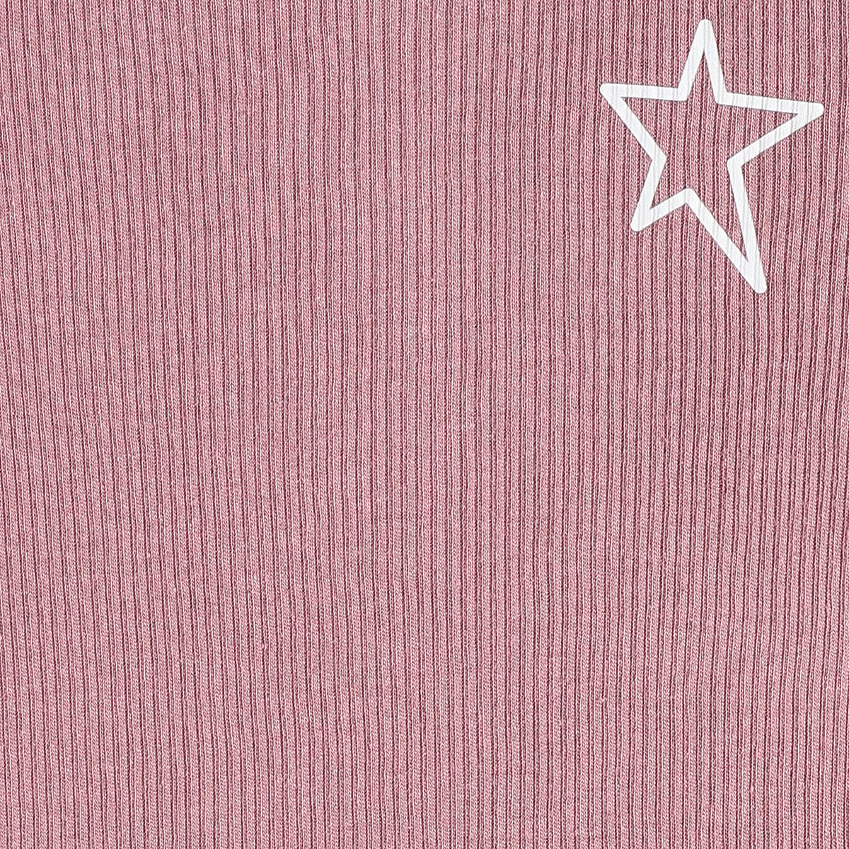 Baby Unisex Dusty Pink Cotton Blend Star Printed Top and Jogger Pants Set Pack of 2 Regular Fit Casual Wear