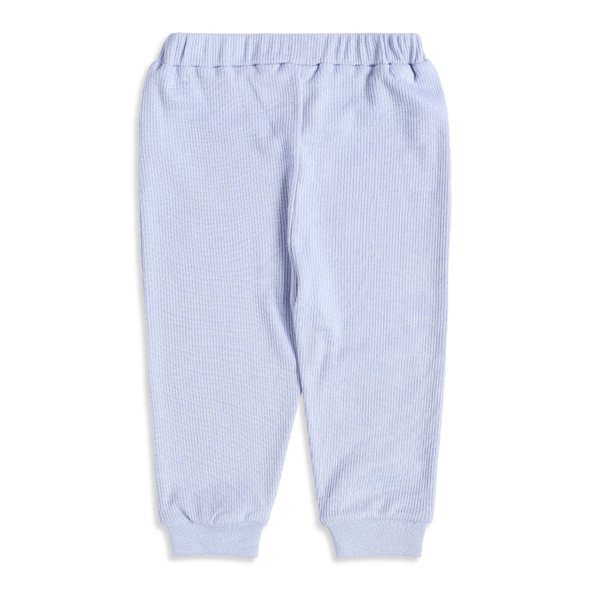 Baby Unisex Light Blue Cotton Blend Penguin Printed Top and Jogger Pants Set Pack of 2 Regular Fit Casual Wear