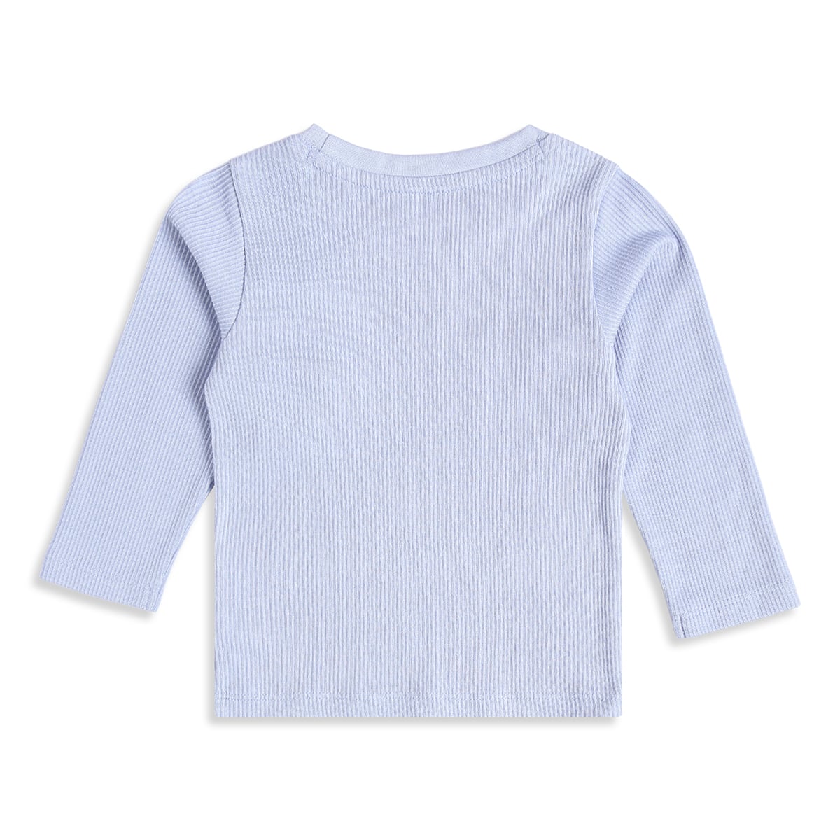 Baby Unisex Light Blue Cotton Blend Penguin Printed Top and Jogger Pants Set Pack of 2 Regular Fit Casual Wear
