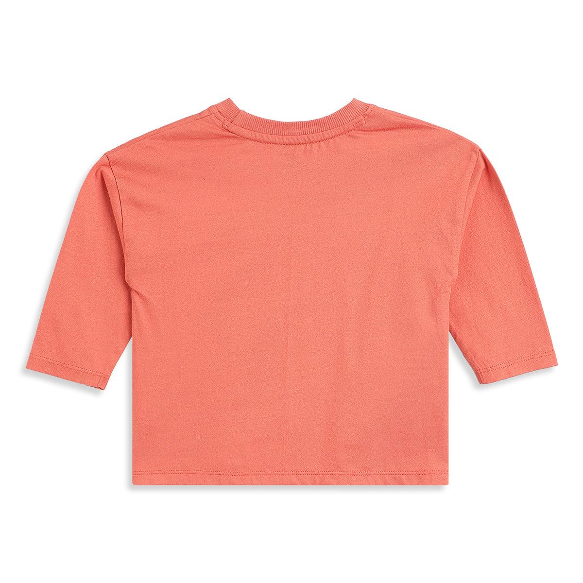 Baby Boys Coral Cotton Printed Full Sleeve T-Shirt Casual Everyday Wear