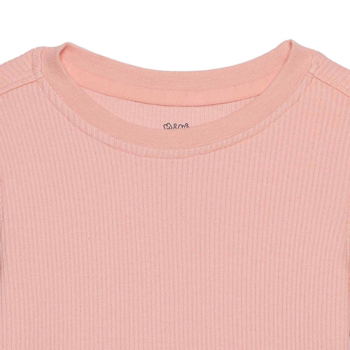 Baby Unisex Off White and Peach Cotton T-Shirts Pack of 2 Regular Fit Casual Kids T-Shirts