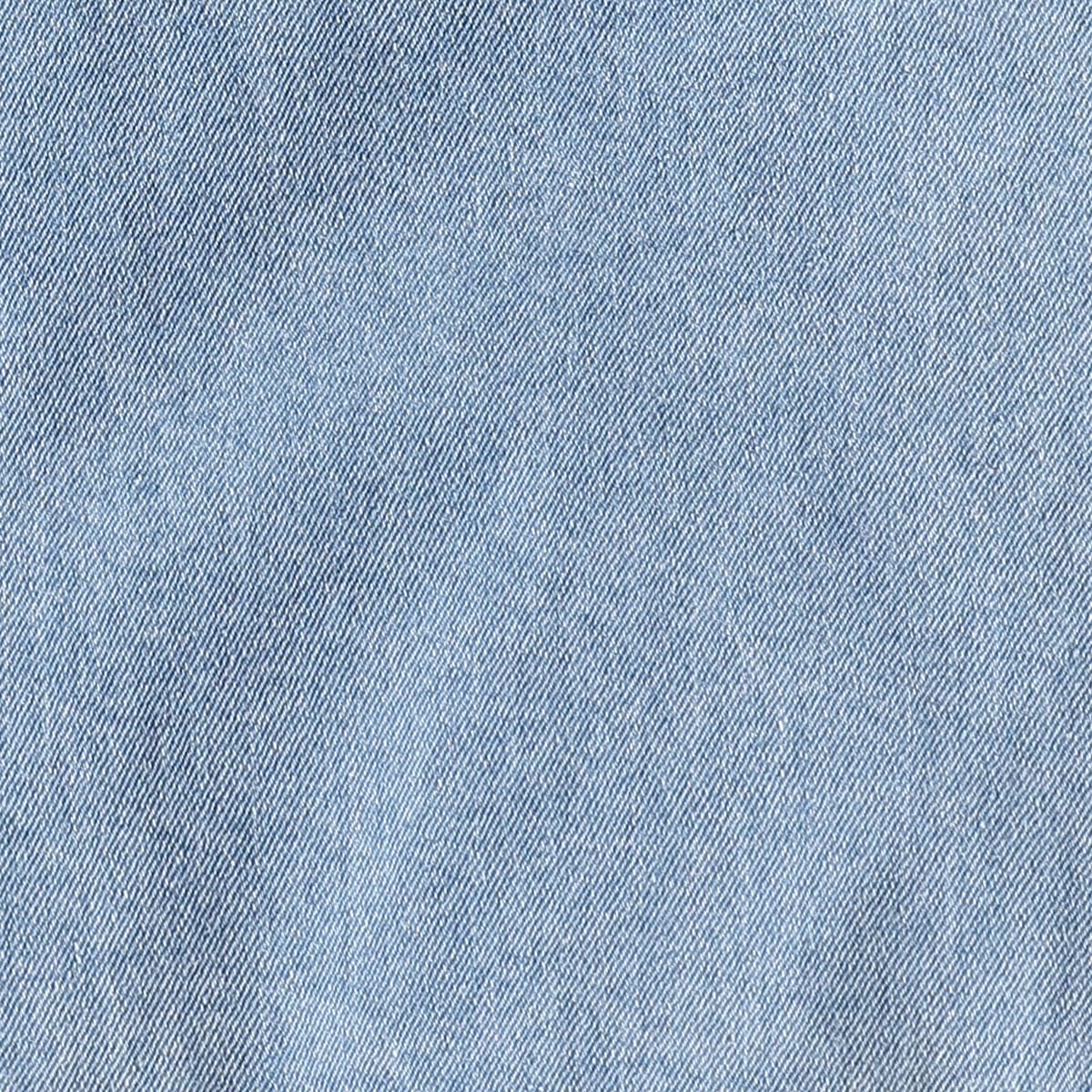 Baby Boys Light Blue Cotton Blend Solid Denim Cargo Pant Regular Fit Casual Wear