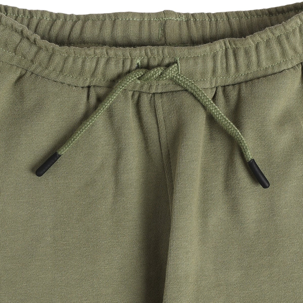 Baby Boys Olive Green Cotton Blend Cargo Jogger Pants Regular Fit Casual Wear