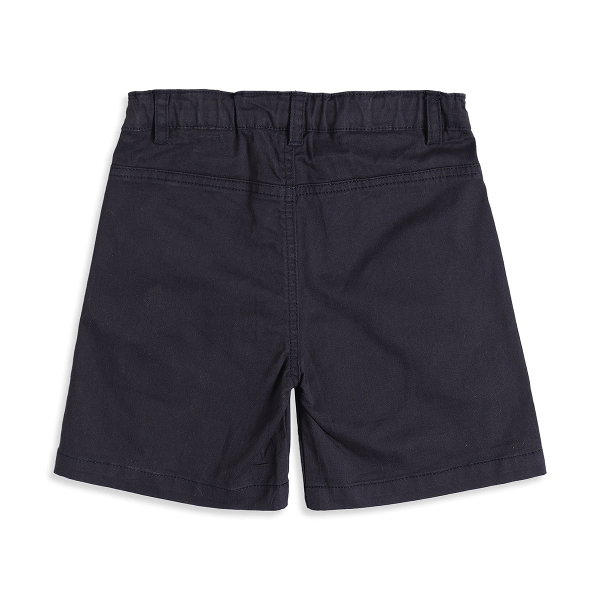 Baby Boys Navy Blue Cotton Solid Shorts Regular Fit Casual Wear