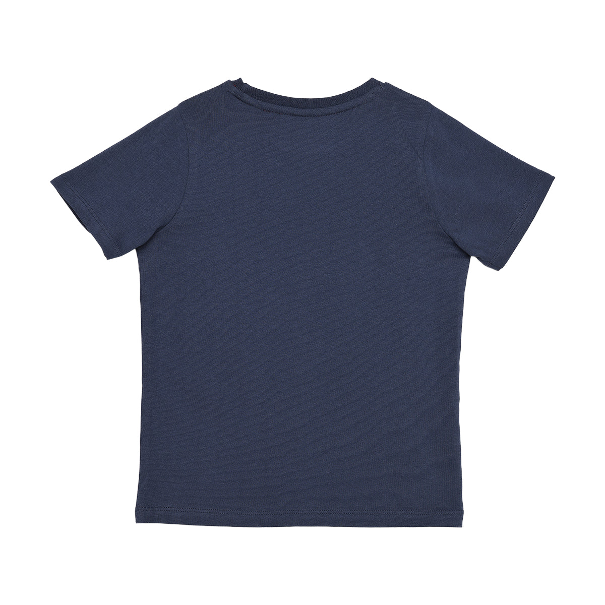 Boys Navy Blue Cotton Basketball Graphic T-Shirt Regular Fit Casual Kids T-Shirt