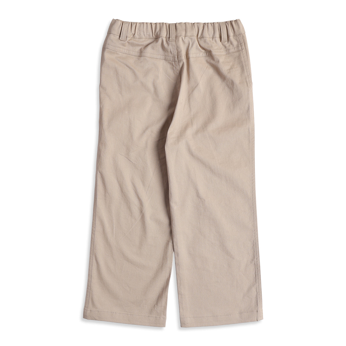 Boys Beige Woven Regular Fit Casual Wear