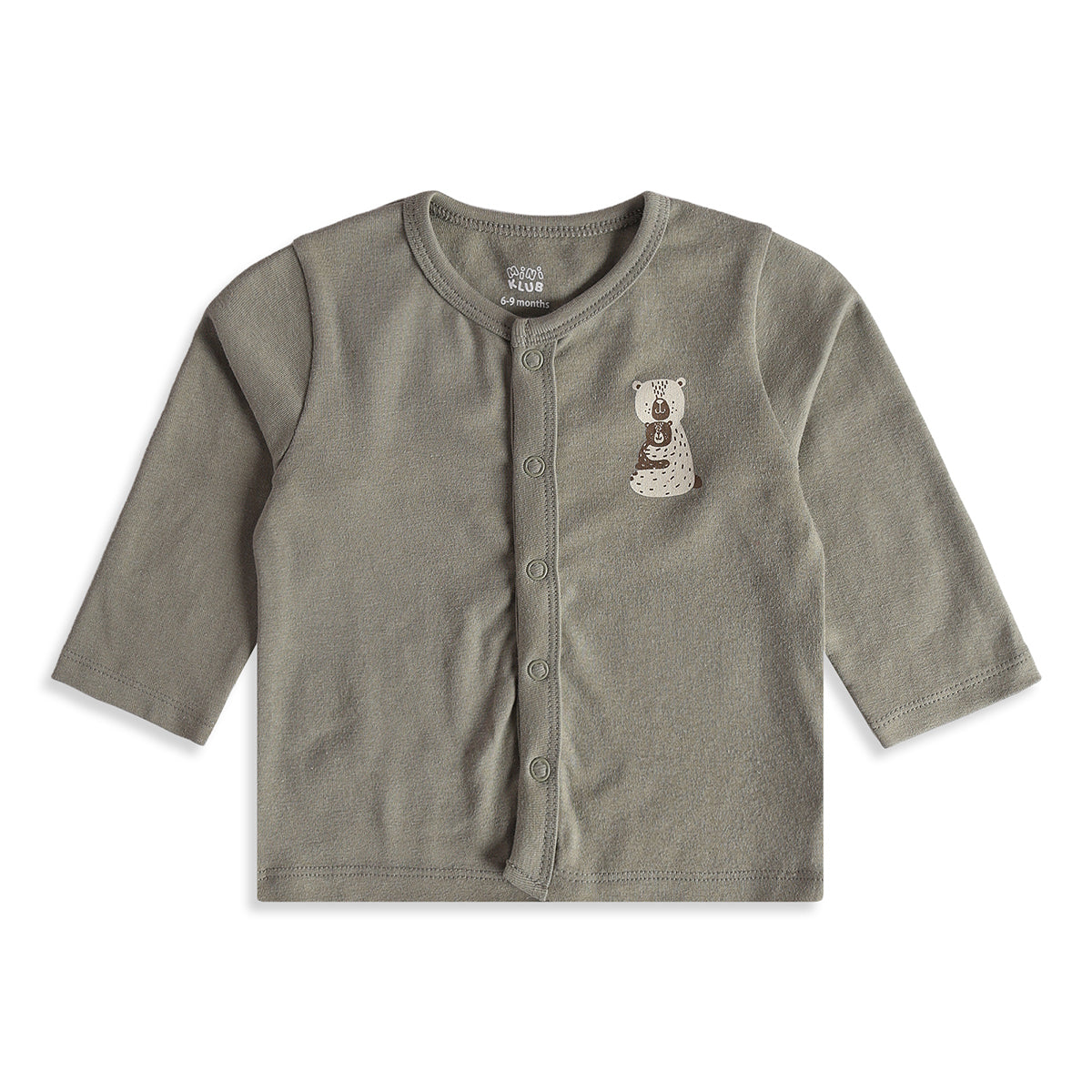 Baby Boys Blue Grey Cotton Front Open Vests Pack of 2 Casual Wear