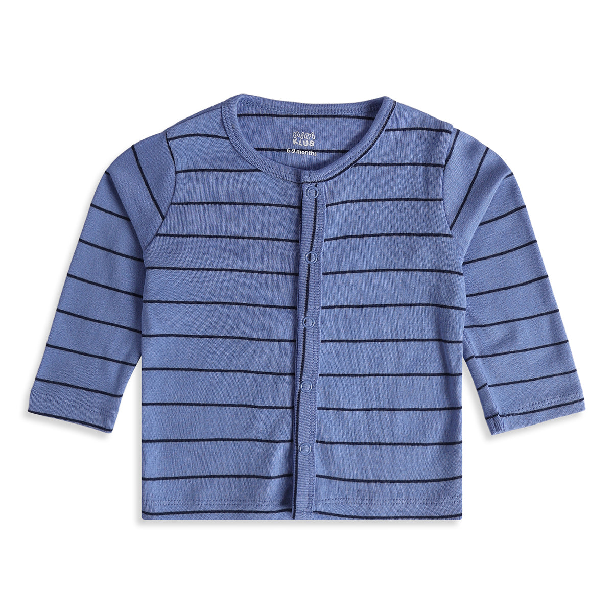 Baby Boys Blue Grey Cotton Front Open Vests Pack of 2 Casual Wear