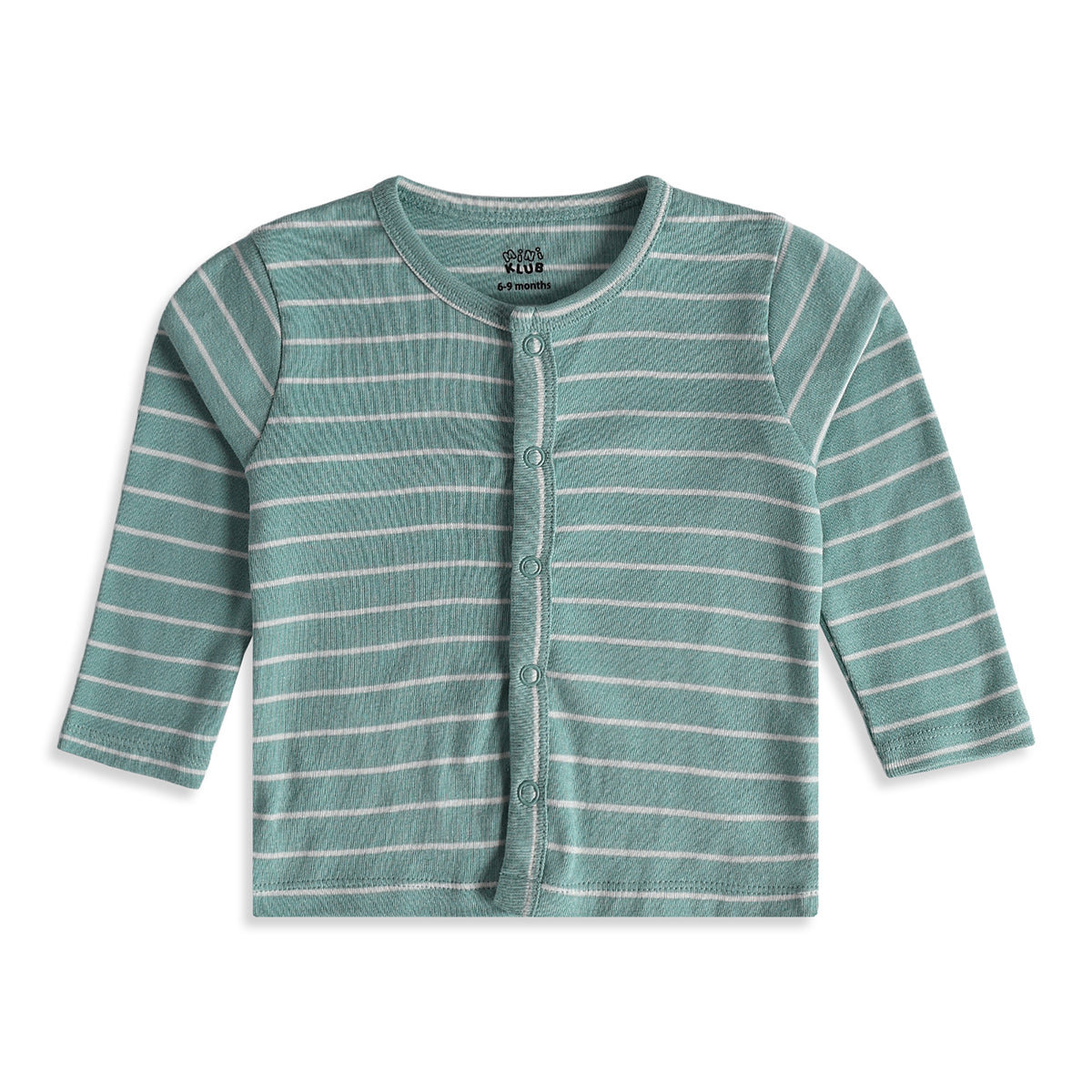 Baby Boys Beige Green Cotton Front Open Vests Pack of 2 Casual Wear