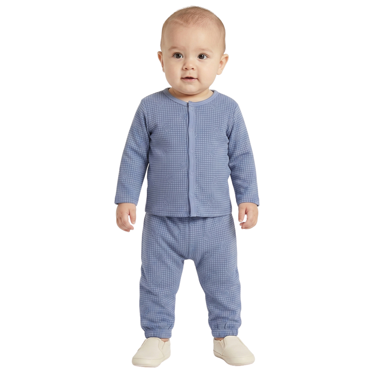 Baby Boys Yellow and Blue Front Open Vest Pack of 2 Everyday