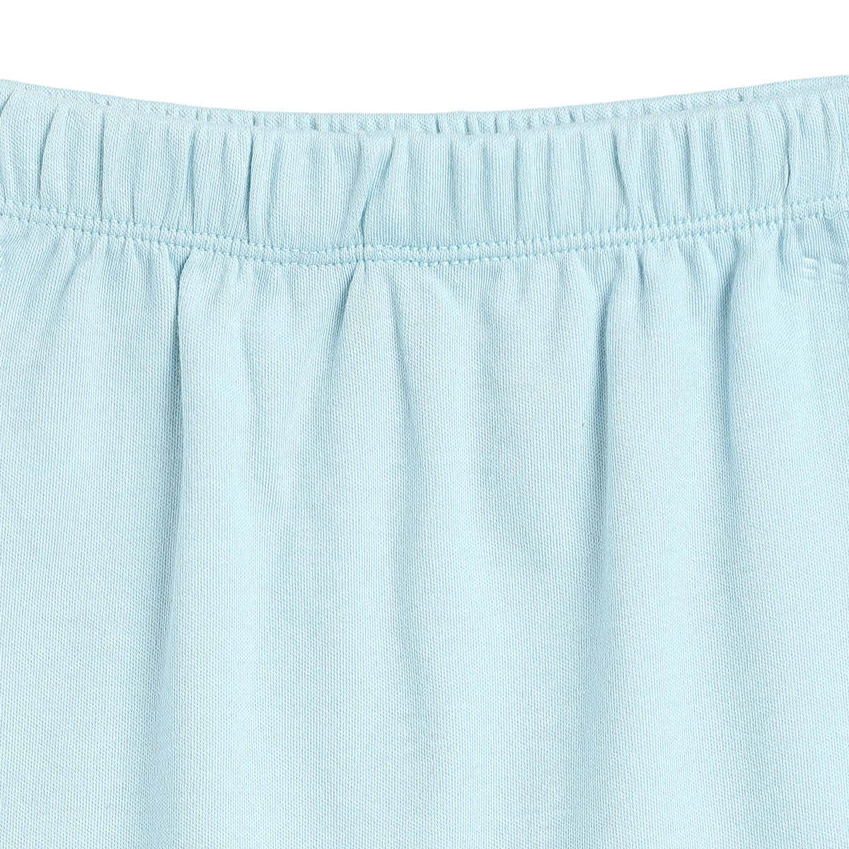 Baby Boys Sky Blue and White Cotton Knit Bottom Pack of 2 Regular Fit Everyday Wear