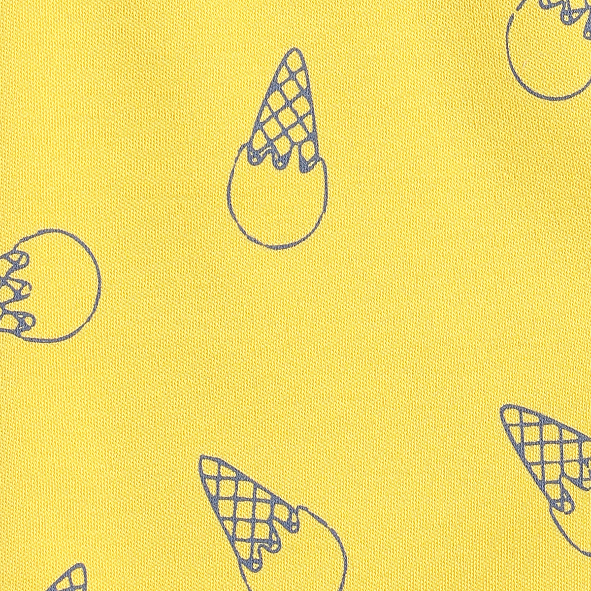 Baby Boys Yellow & Blue Cotton Knit Bottom Pack of 2 Regular Fit Casual Wear
