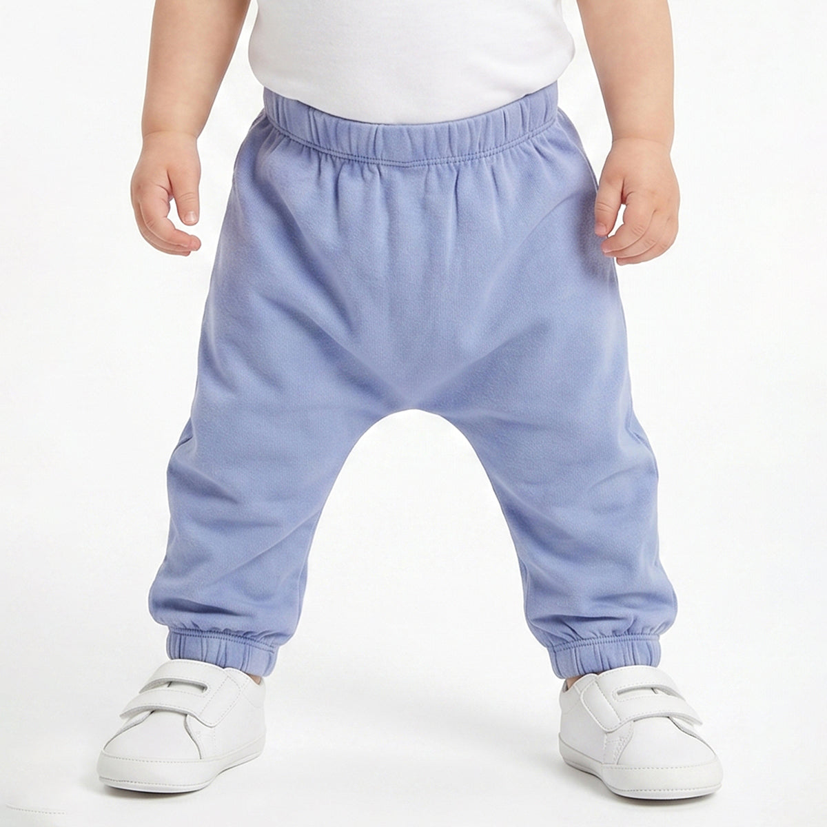 Baby Boys Yellow & Blue Cotton Knit Bottom Pack of 2 Regular Fit Casual Wear