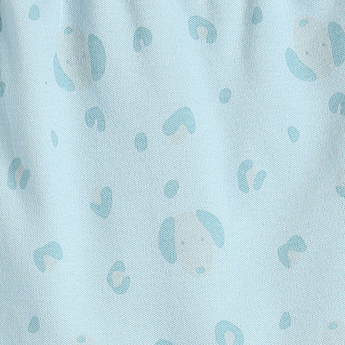 Baby Boys Coral & Sky Blue Cotton Knit Bottom Pack of 2 Regular Fit Casual Wear