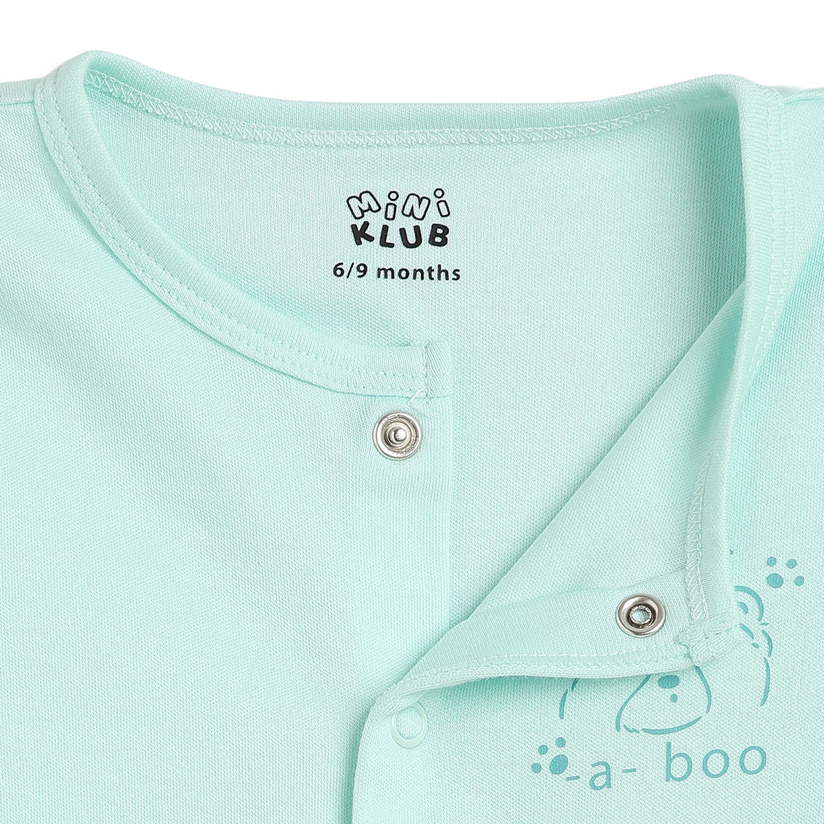 Baby Boys Mint Green and Yellow Cotton Printed Rompers Pack of 2 Regular Fit Casual Baby Rompers