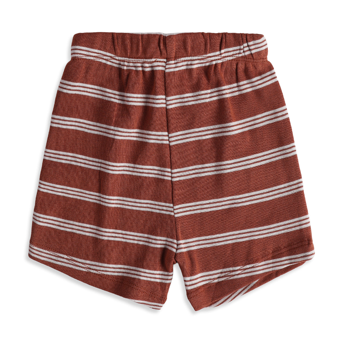 Baby Boys Cream Rust Cotton Shorts Pack of 2 Regular Fit Casual Wear