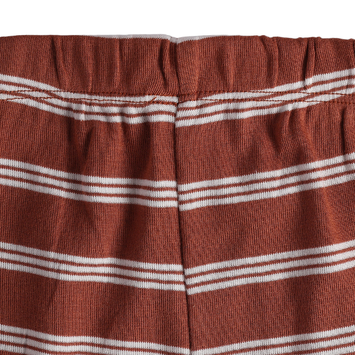 Baby Boys Cream Rust Cotton Shorts Pack of 2 Regular Fit Casual Wear