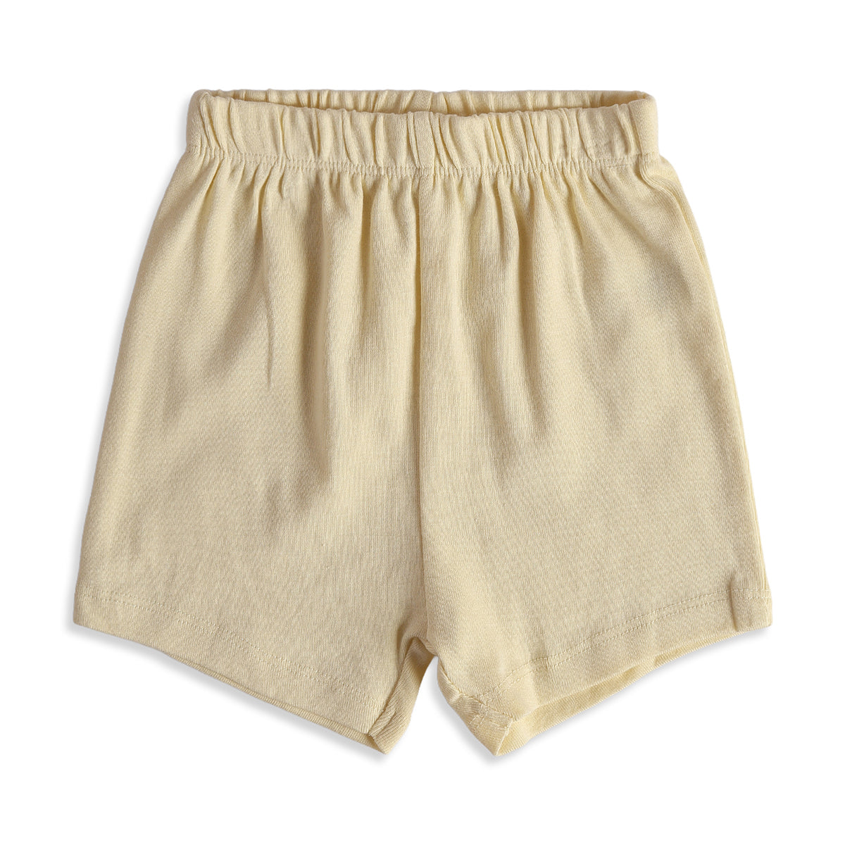 Baby Boys Cream Rust Cotton Shorts Pack of 2 Regular Fit Casual Wear